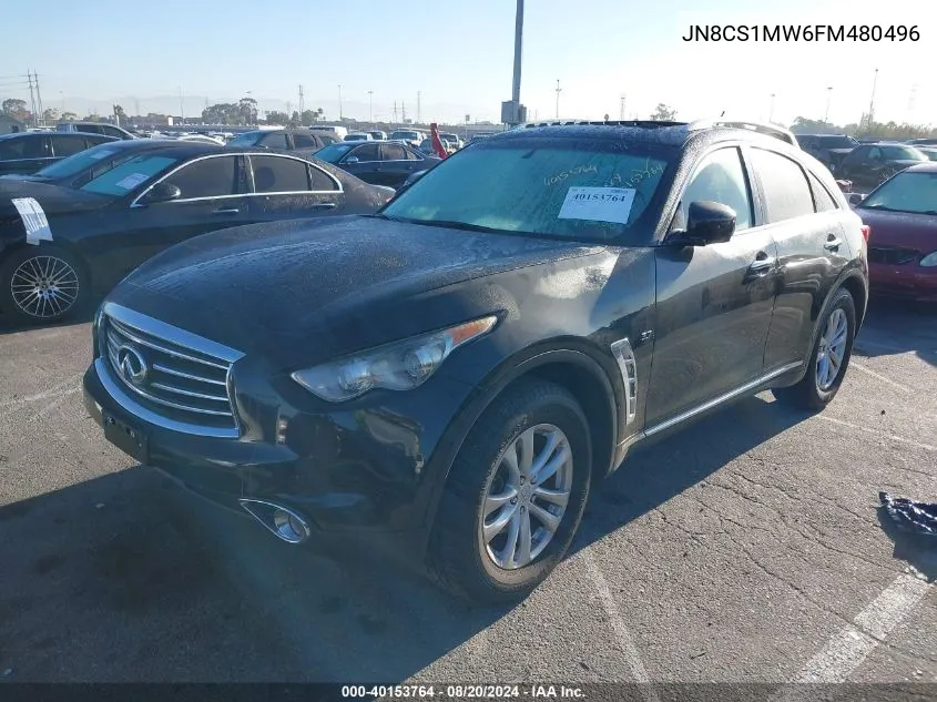 2015 Infiniti Qx70 VIN: JN8CS1MW6FM480496 Lot: 40153764