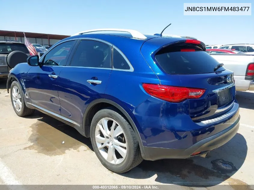 JN8CS1MW6FM483477 2015 Infiniti Qx70