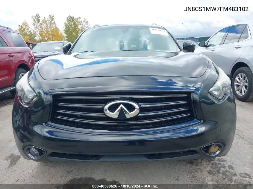 JN8CS1MW7FM483102 2015 Infiniti Qx70