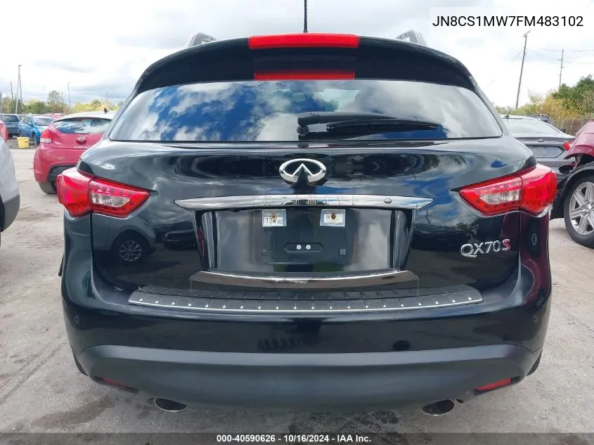 JN8CS1MW7FM483102 2015 Infiniti Qx70