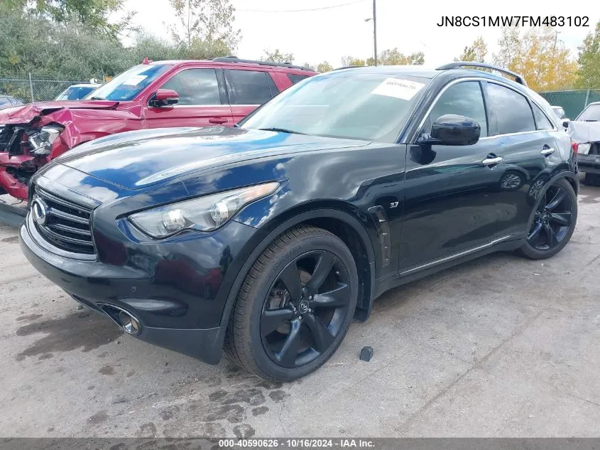 JN8CS1MW7FM483102 2015 Infiniti Qx70