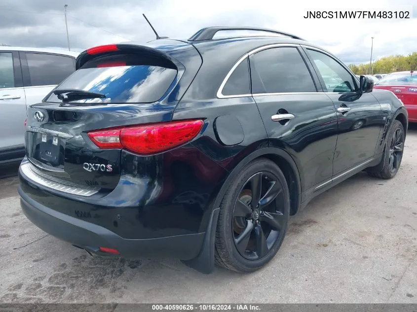 JN8CS1MW7FM483102 2015 Infiniti Qx70