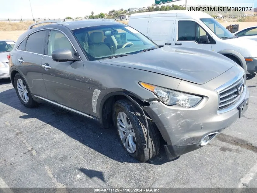 2015 Infiniti Qx70 VIN: JN8CS1MU9FM382027 Lot: 40771125