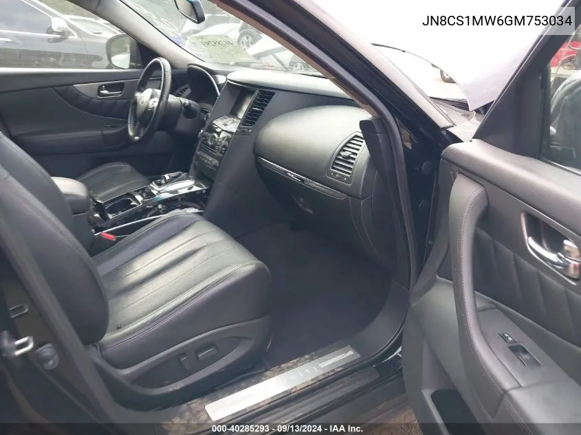 JN8CS1MW6GM753034 2016 Infiniti Qx70