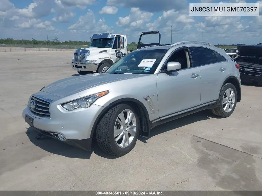 JN8CS1MU1GM670397 2016 Infiniti Qx70