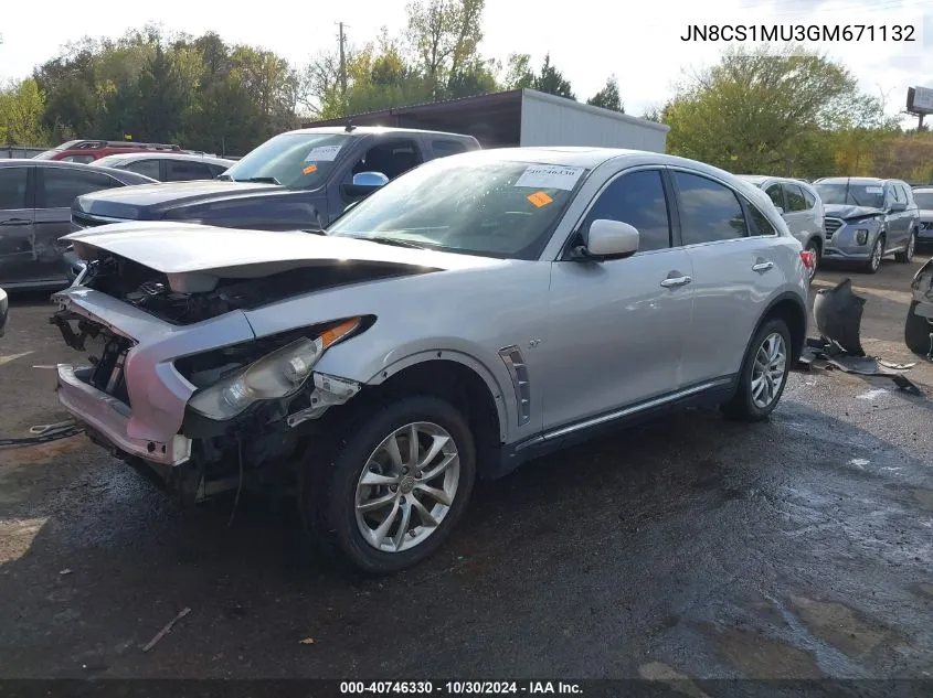 JN8CS1MU3GM671132 2016 Infiniti Qx70