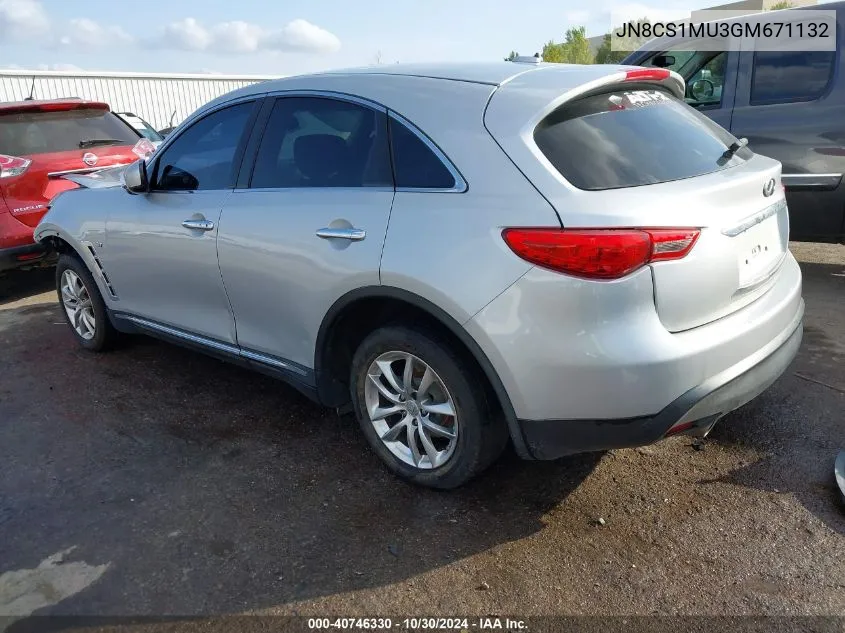 JN8CS1MU3GM671132 2016 Infiniti Qx70