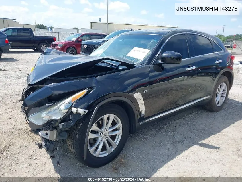 JN8CS1MU8HM143278 2017 Infiniti Qx70