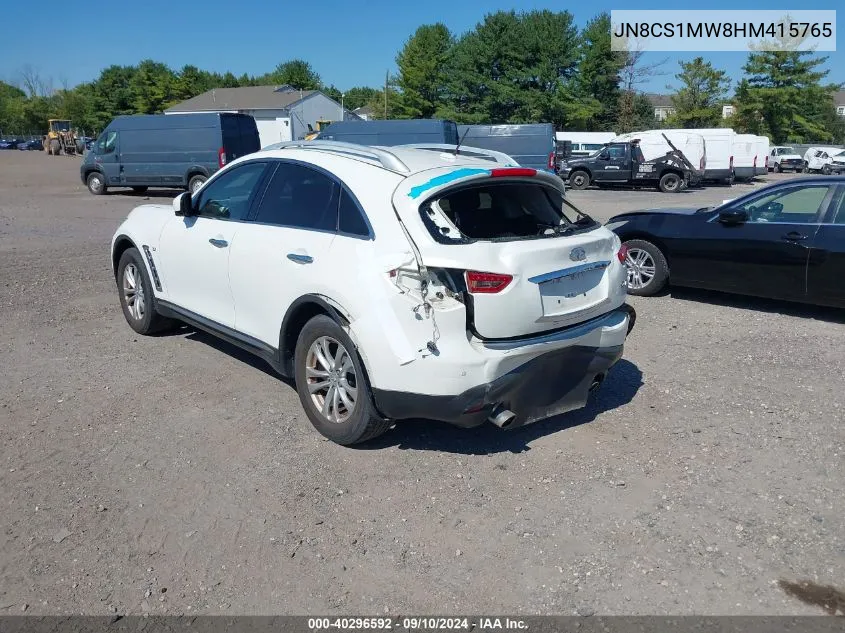 JN8CS1MW8HM415765 2017 Infiniti Qx70