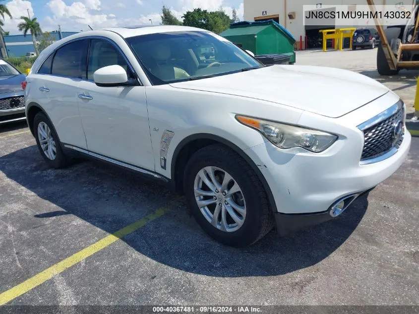 JN8CS1MU9HM143032 2017 Infiniti Qx70