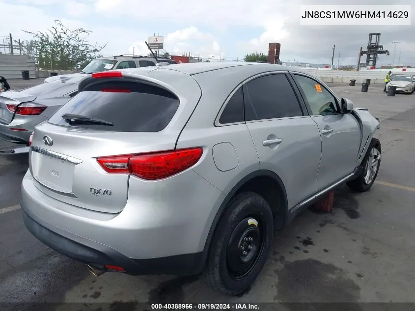 JN8CS1MW6HM414629 2017 Infiniti Qx70