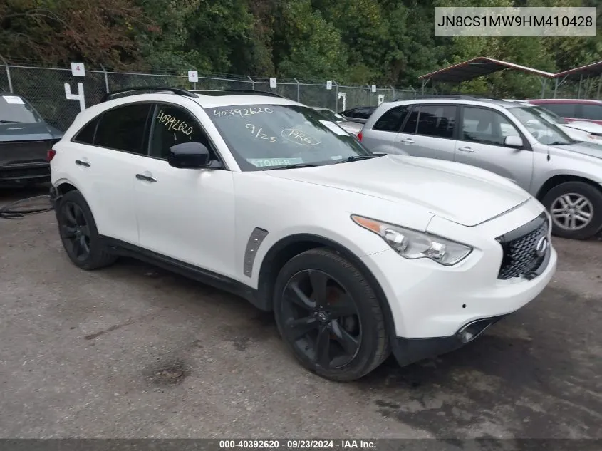 JN8CS1MW9HM410428 2017 Infiniti Qx70