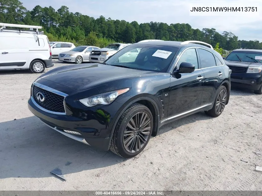 JN8CS1MW9HM413751 2017 Infiniti Qx70