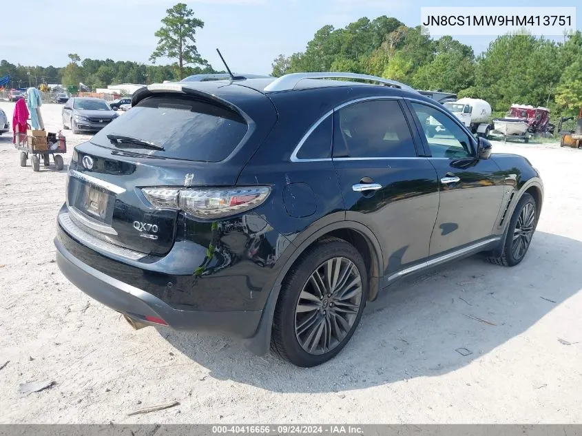 JN8CS1MW9HM413751 2017 Infiniti Qx70