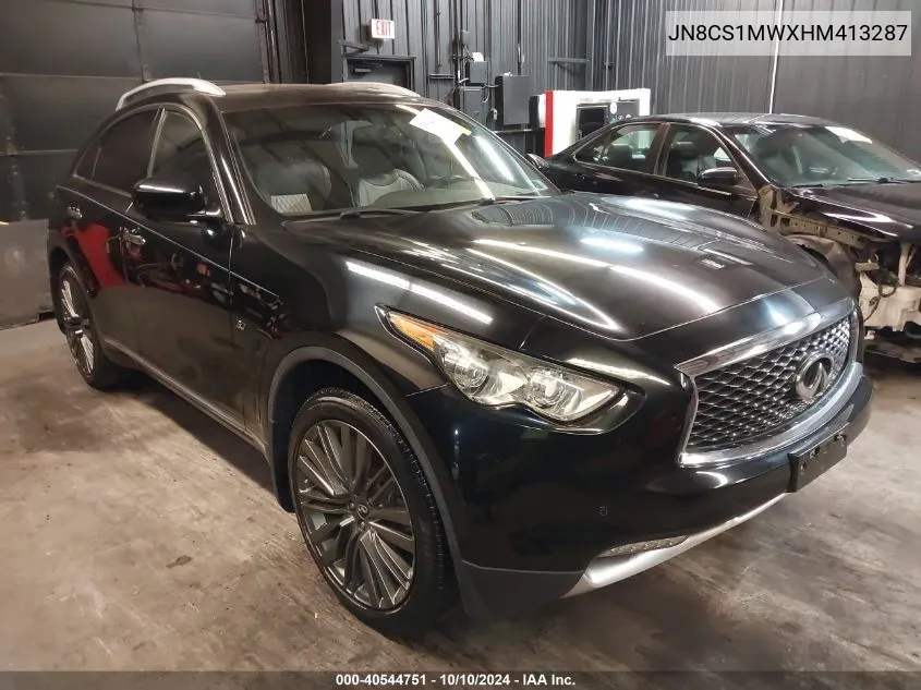 2017 Infiniti Qx70 VIN: JN8CS1MWXHM413287 Lot: 40544751