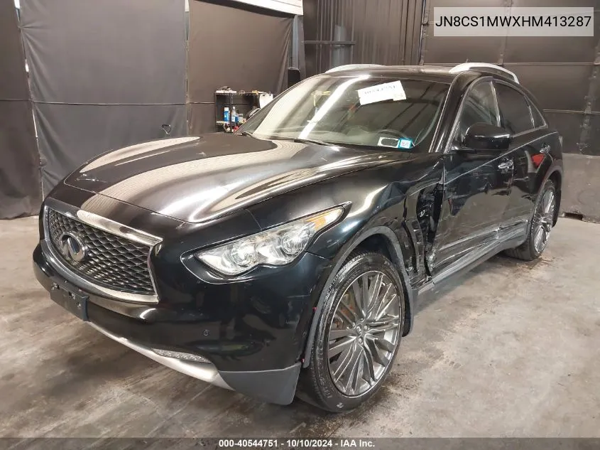 JN8CS1MWXHM413287 2017 Infiniti Qx70