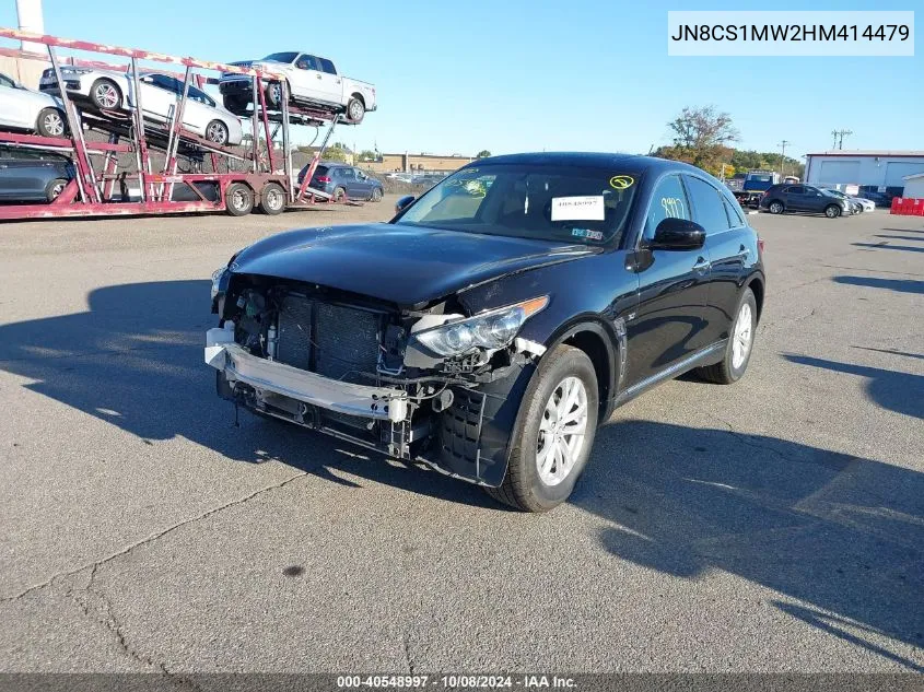 2017 Infiniti Qx70 VIN: JN8CS1MW2HM414479 Lot: 40548997