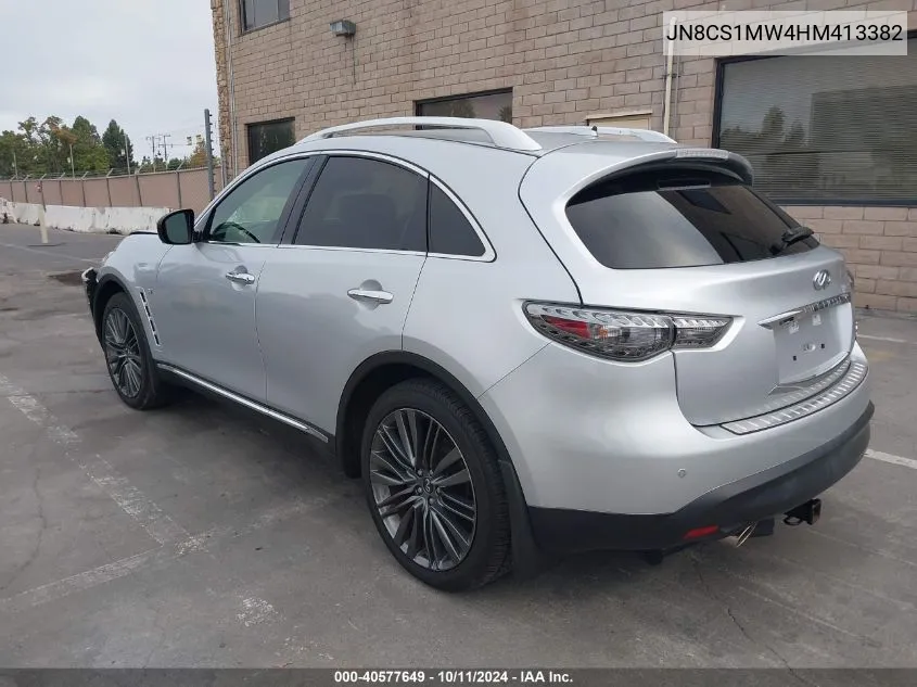 2017 Infiniti Qx70 VIN: JN8CS1MW4HM413382 Lot: 40577649