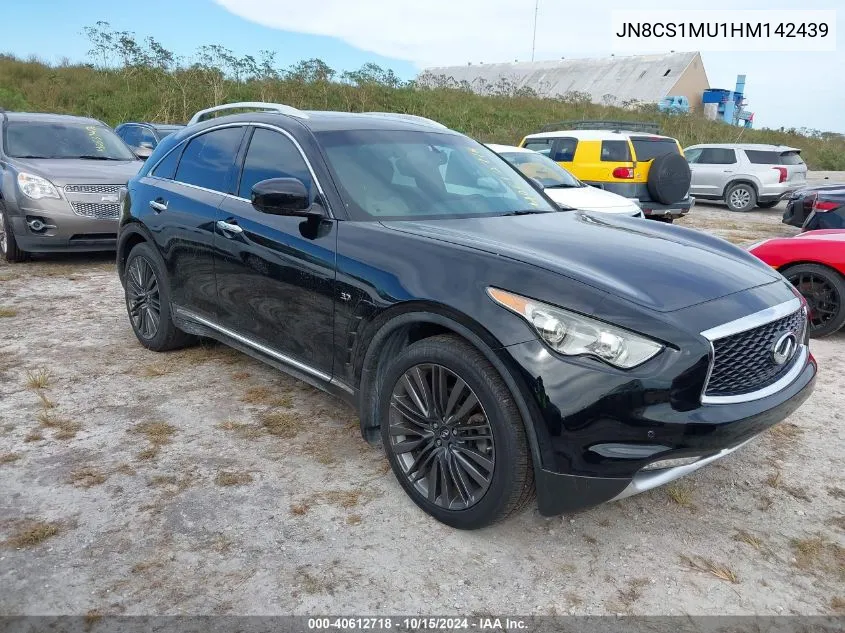 JN8CS1MU1HM142439 2017 Infiniti Qx70