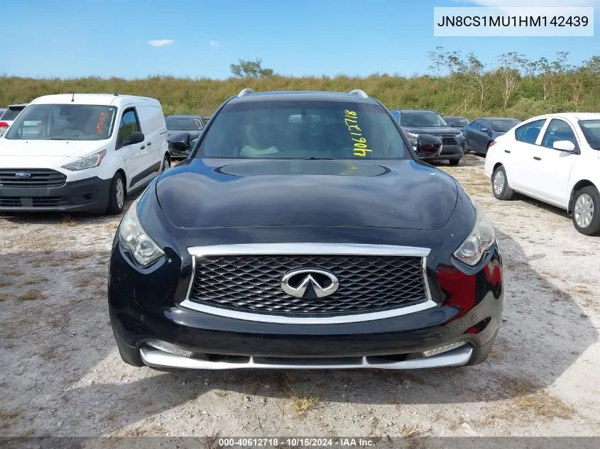 JN8CS1MU1HM142439 2017 Infiniti Qx70