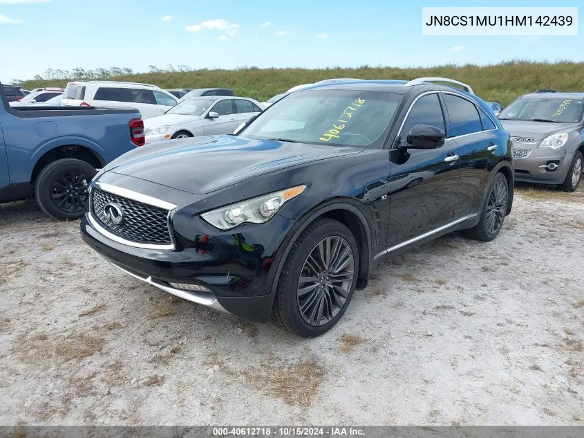 JN8CS1MU1HM142439 2017 Infiniti Qx70