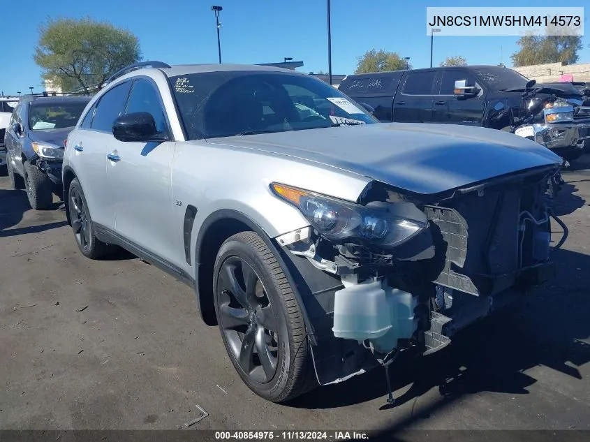 2017 Infiniti Qx70 VIN: JN8CS1MW5HM414573 Lot: 40854975