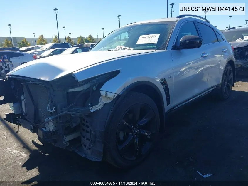 2017 Infiniti Qx70 VIN: JN8CS1MW5HM414573 Lot: 40854975