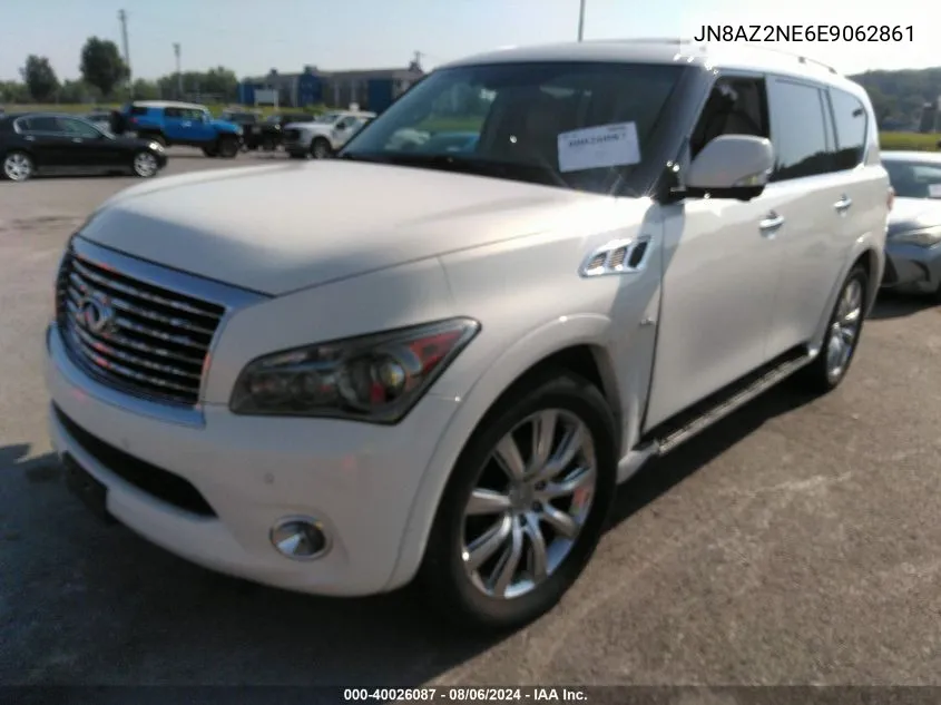 2014 Infiniti Qx80 VIN: JN8AZ2NE6E9062861 Lot: 40026087