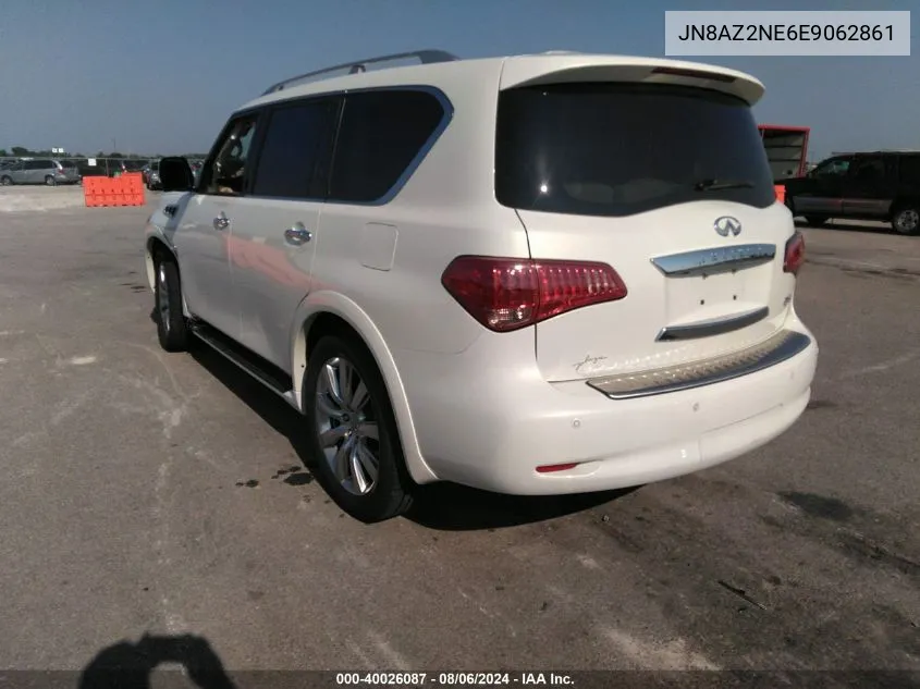 2014 Infiniti Qx80 VIN: JN8AZ2NE6E9062861 Lot: 40026087