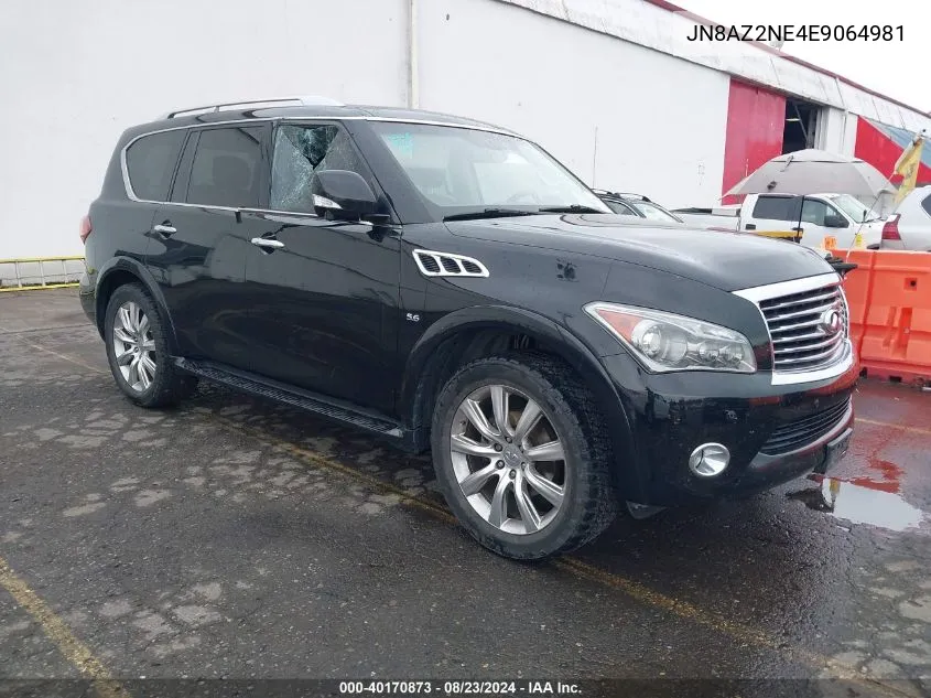 2014 Infiniti Qx80 VIN: JN8AZ2NE4E9064981 Lot: 40170873