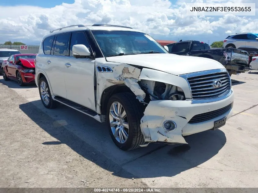 2014 Infiniti Qx80 VIN: JN8AZ2NF3E9553655 Lot: 40214745