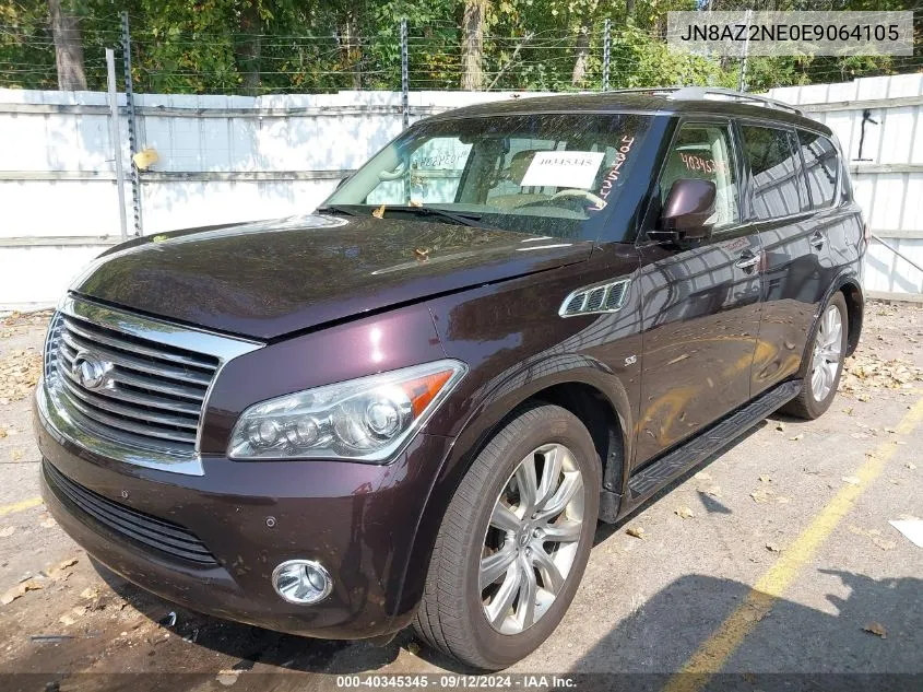 JN8AZ2NE0E9064105 2014 Infiniti Qx80