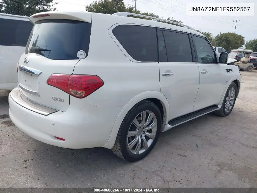 2014 Infiniti Qx80 VIN: JN8AZ2NF1E9552567 Lot: 40608266