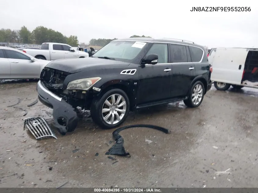 2014 Infiniti Qx80 VIN: JN8AZ2NF9E9552056 Lot: 40694398