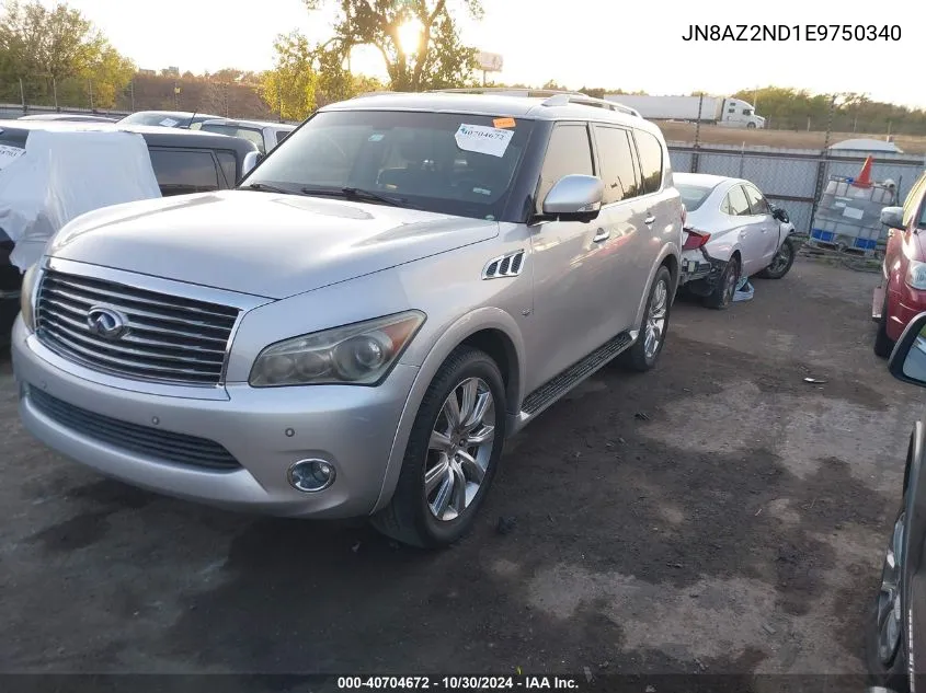 JN8AZ2ND1E9750340 2014 Infiniti Qx80