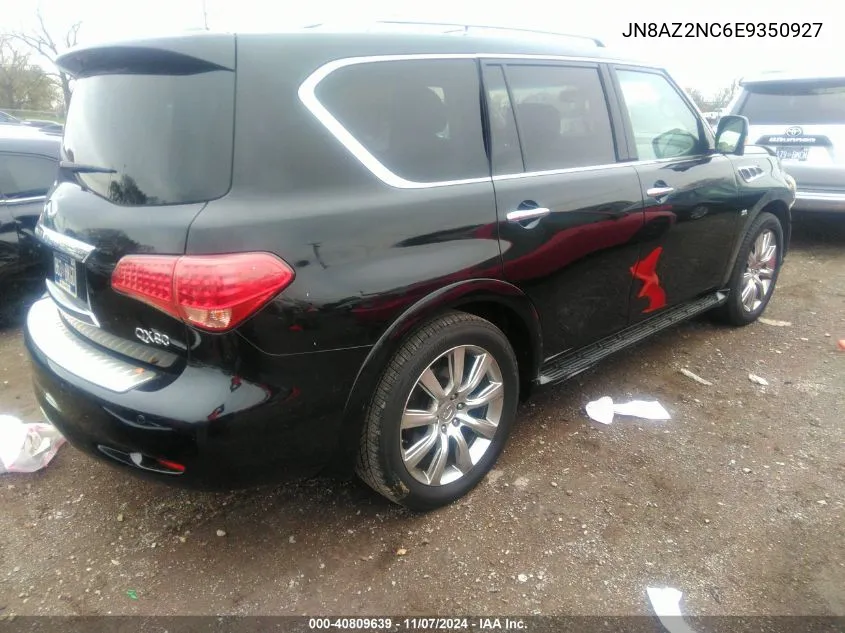 2014 Infiniti Qx80 VIN: JN8AZ2NC6E9350927 Lot: 40809639