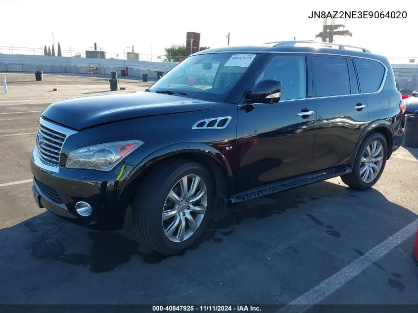 2014 Infiniti Qx80 VIN: JN8AZ2NE3E9064020 Lot: 40847925