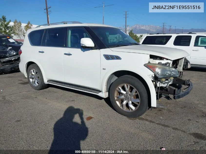 2014 Infiniti Qx80 VIN: JN8AZ2NF1E9551516 Lot: 40850188