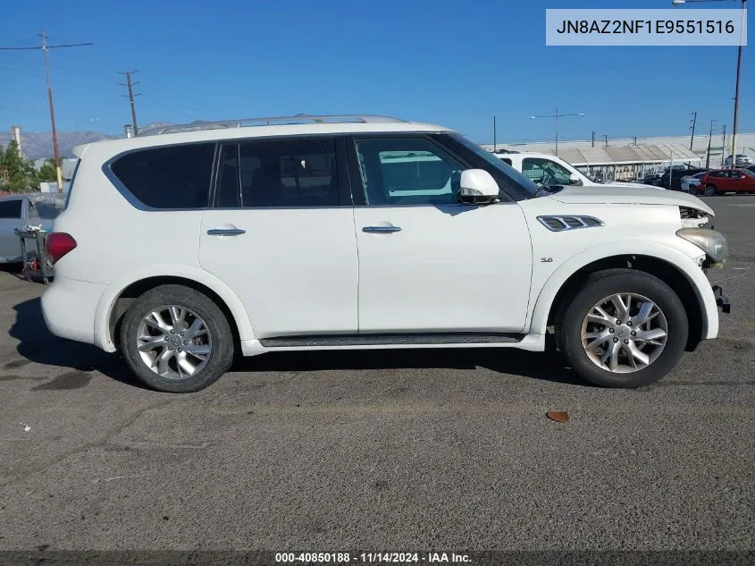 2014 Infiniti Qx80 VIN: JN8AZ2NF1E9551516 Lot: 40850188