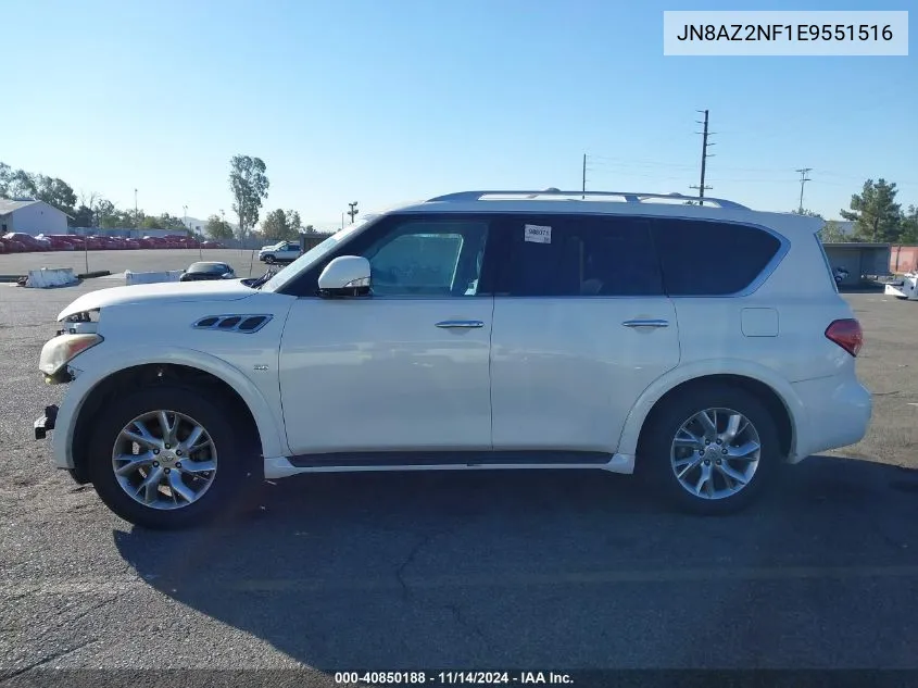 2014 Infiniti Qx80 VIN: JN8AZ2NF1E9551516 Lot: 40850188