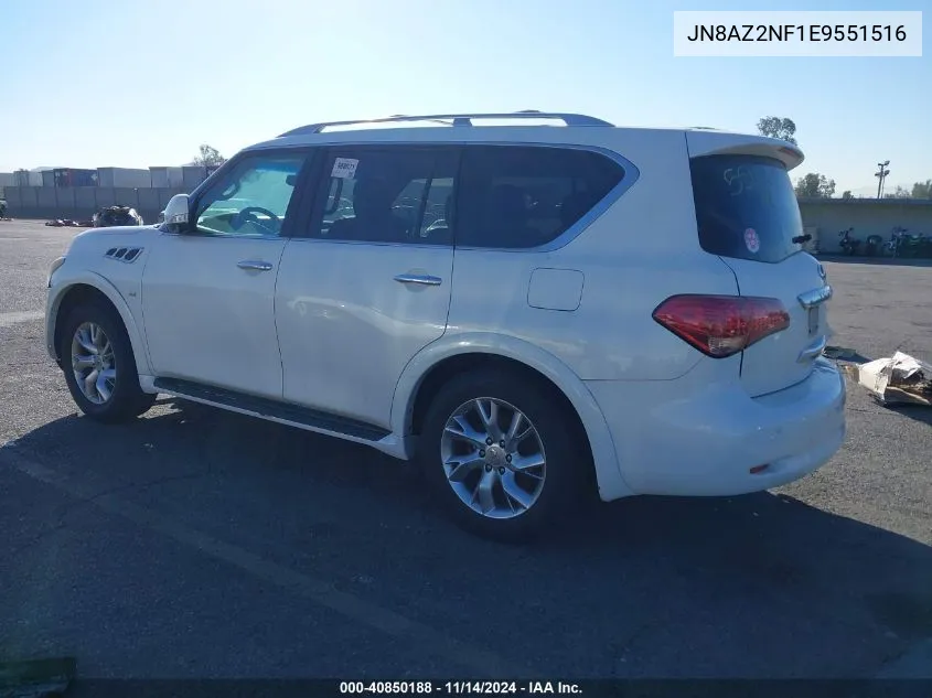 2014 Infiniti Qx80 VIN: JN8AZ2NF1E9551516 Lot: 40850188