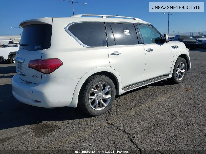 2014 Infiniti Qx80 VIN: JN8AZ2NF1E9551516 Lot: 40850188