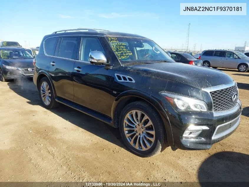 2015 Infiniti Qx80 VIN: JN8AZ2NC1F9370181 Lot: 12133556