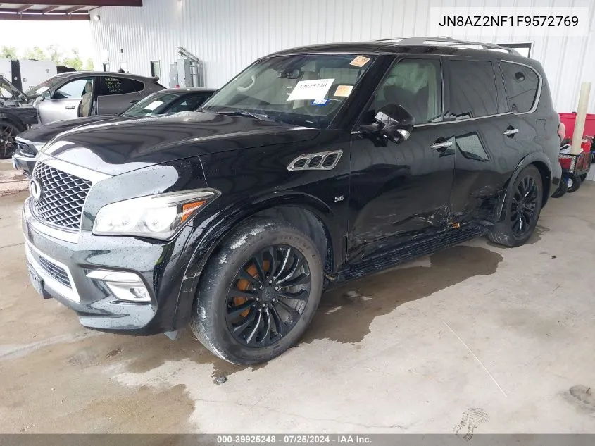 2015 Infiniti Qx80 VIN: JN8AZ2NF1F9572769 Lot: 39925248