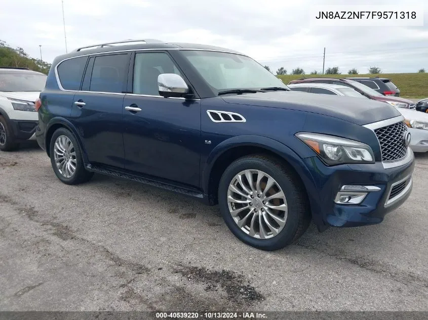 2015 Infiniti Qx80 VIN: JN8AZ2NF7F9571318 Lot: 40539220