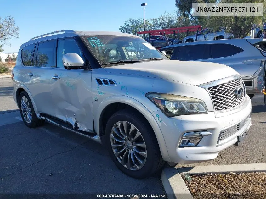 2015 Infiniti Qx80 VIN: JN8AZ2NFXF9571121 Lot: 40707498