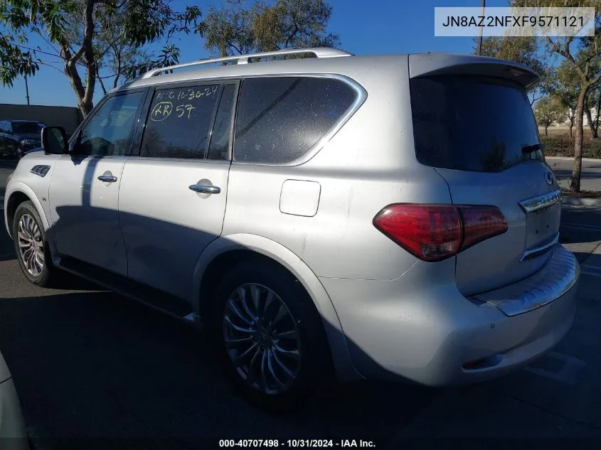 2015 Infiniti Qx80 VIN: JN8AZ2NFXF9571121 Lot: 40707498