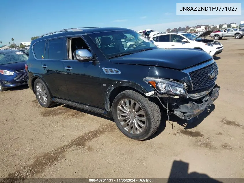 2015 Infiniti Qx80 VIN: JN8AZ2ND1F9771027 Lot: 40731131