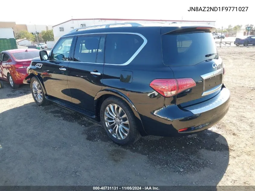 2015 Infiniti Qx80 VIN: JN8AZ2ND1F9771027 Lot: 40731131