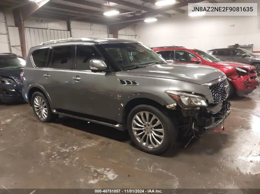 2015 Infiniti Qx80 VIN: JN8AZ2NE2F9081635 Lot: 40751057